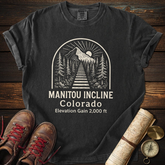 Manitou Incline Elevation Gain T-Shirt