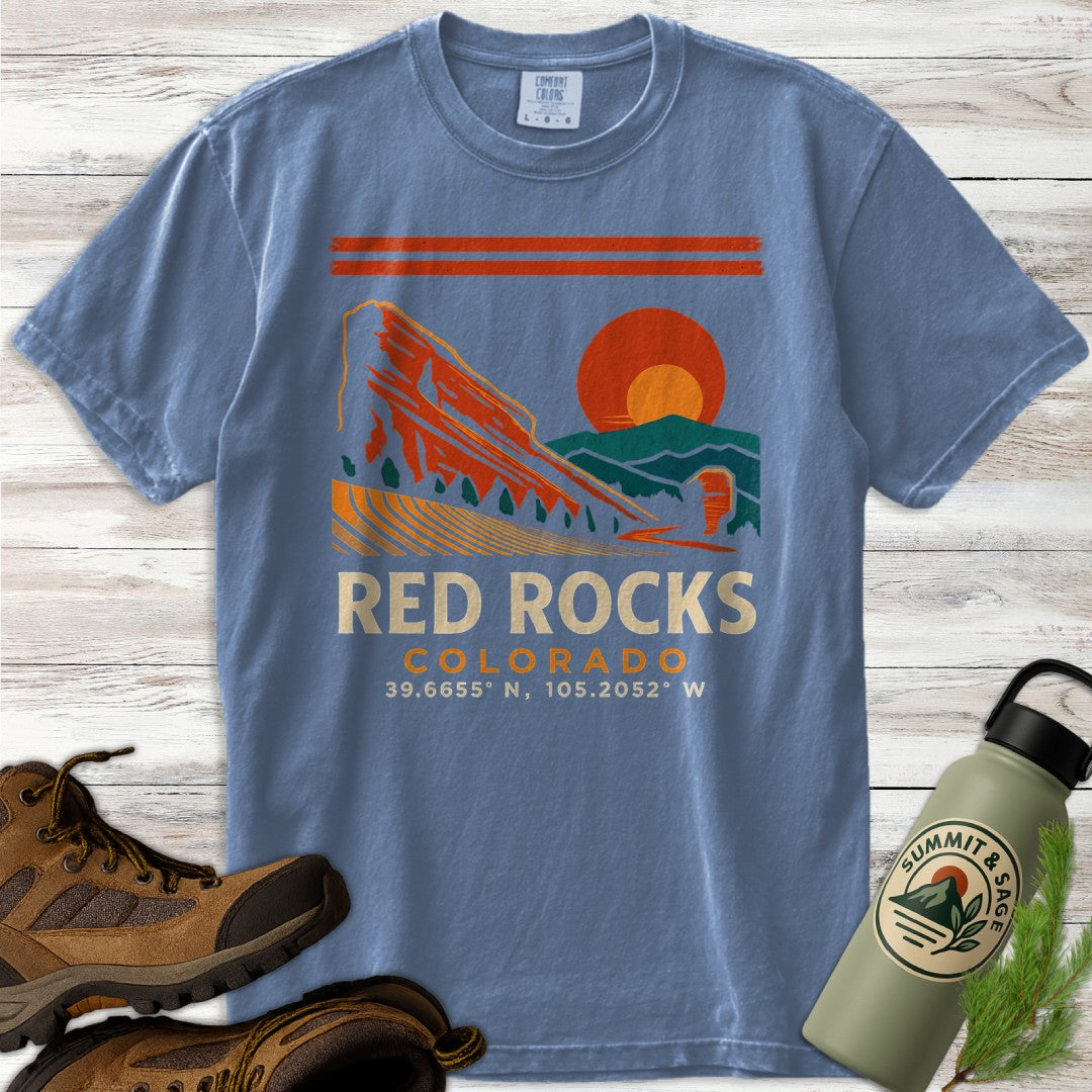 Red Rocks Colorado T-Shirt