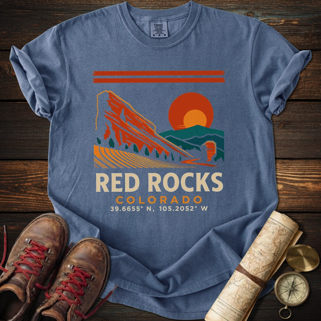Red Rocks Colorado T-Shirt