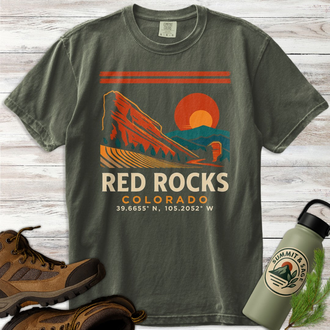 Red Rocks Colorado T-Shirt