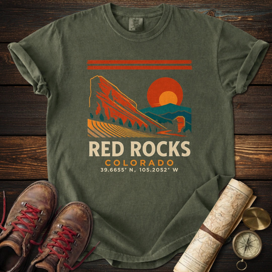 Red Rocks Colorado T-Shirt