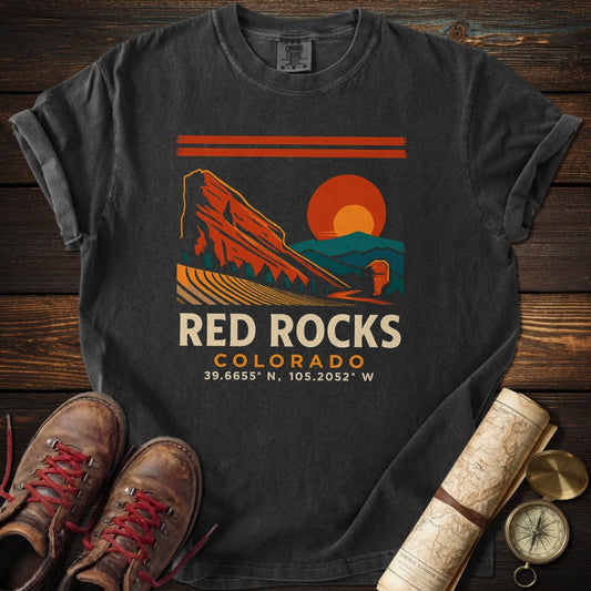 Red Rocks Colorado T-Shirt