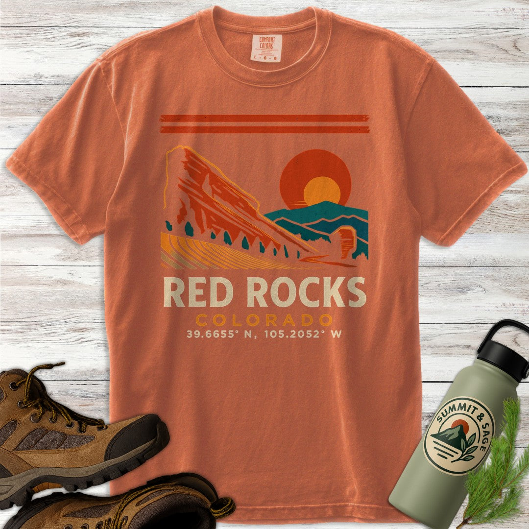 Red Rocks Colorado T-Shirt