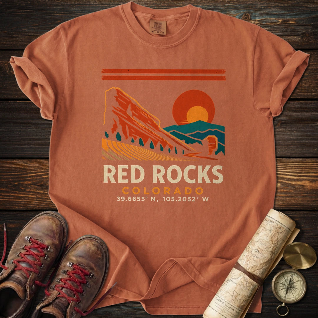 Red Rocks Colorado T-Shirt