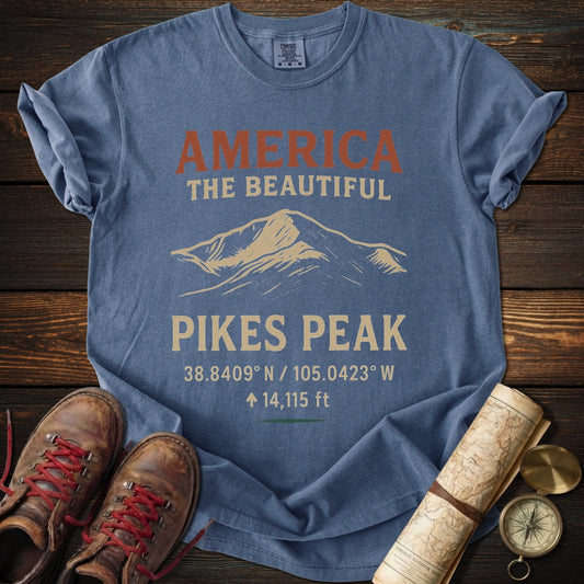 America Beautiful Pikes Peak T-Shirt