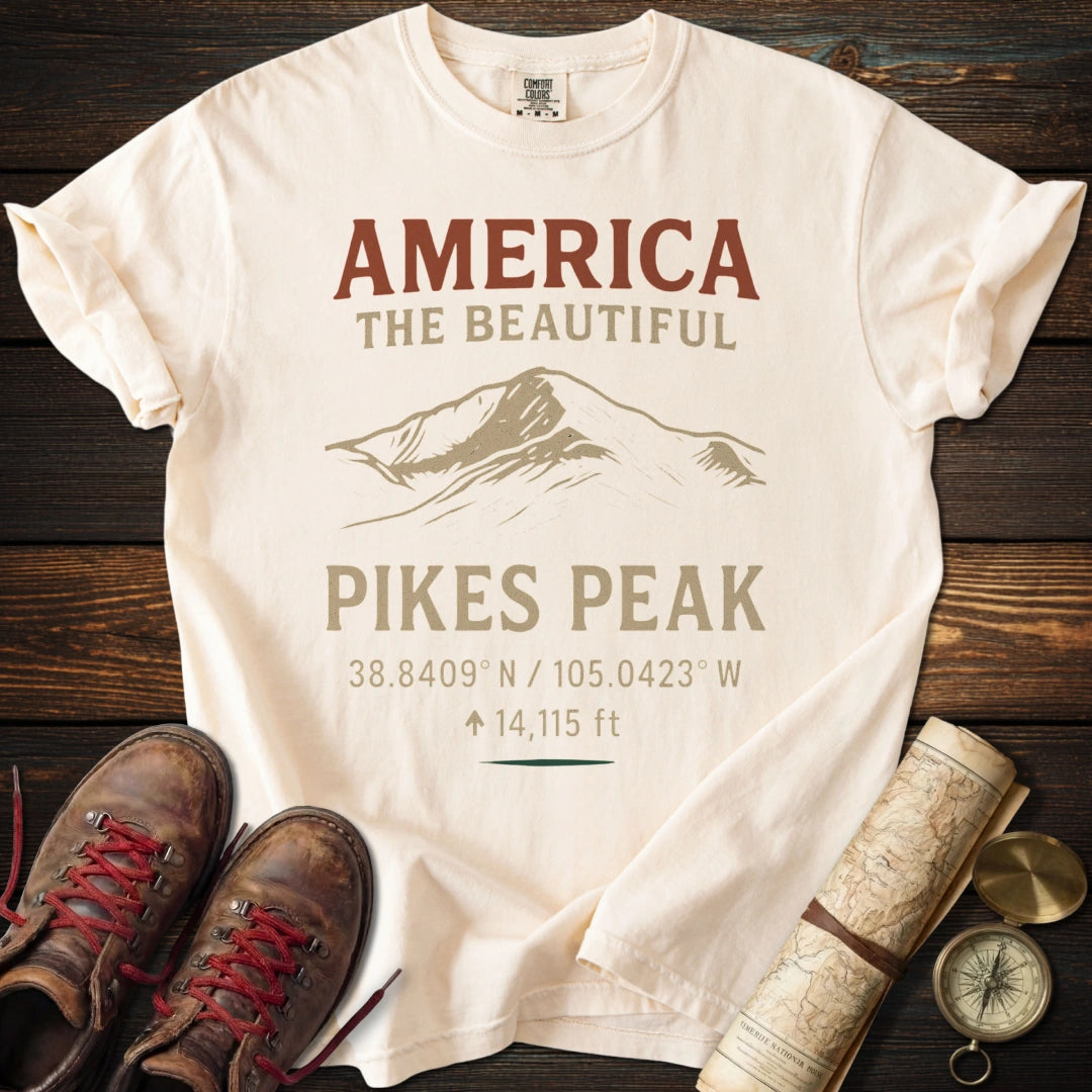 America Beautiful Pikes Peak T-Shirt