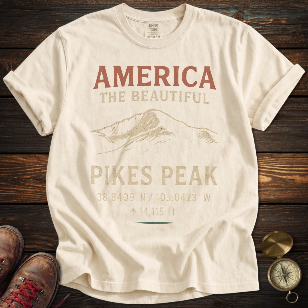 America Beautiful Pikes Peak T-Shirt