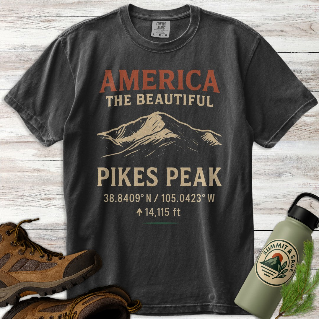 America Beautiful Pikes Peak T-Shirt