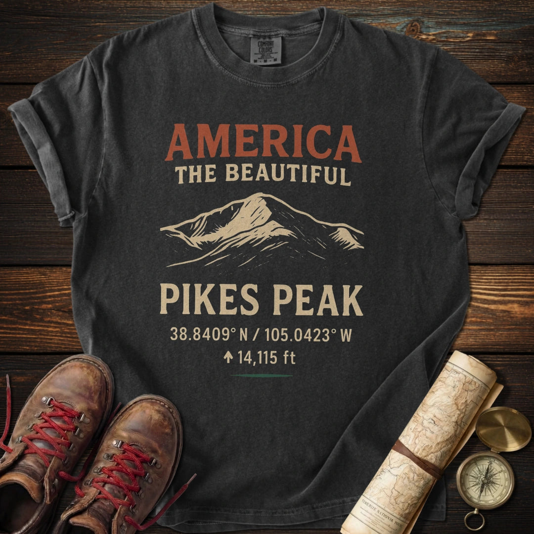 America Beautiful Pikes Peak T-Shirt