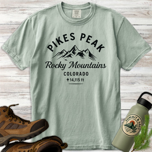 Pikes Peak Rocky Mountains T-Shirt