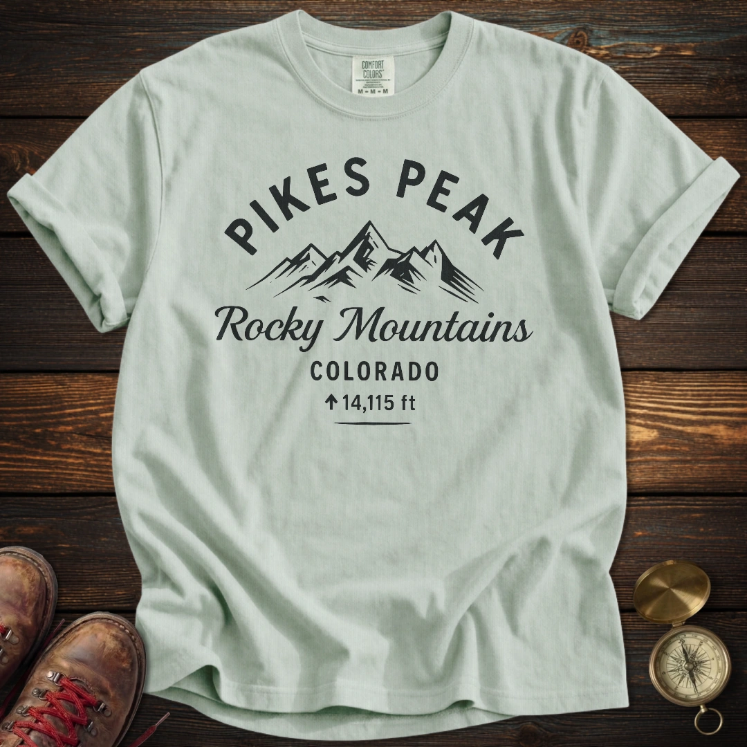 Pikes Peak Rocky Mountains T-Shirt