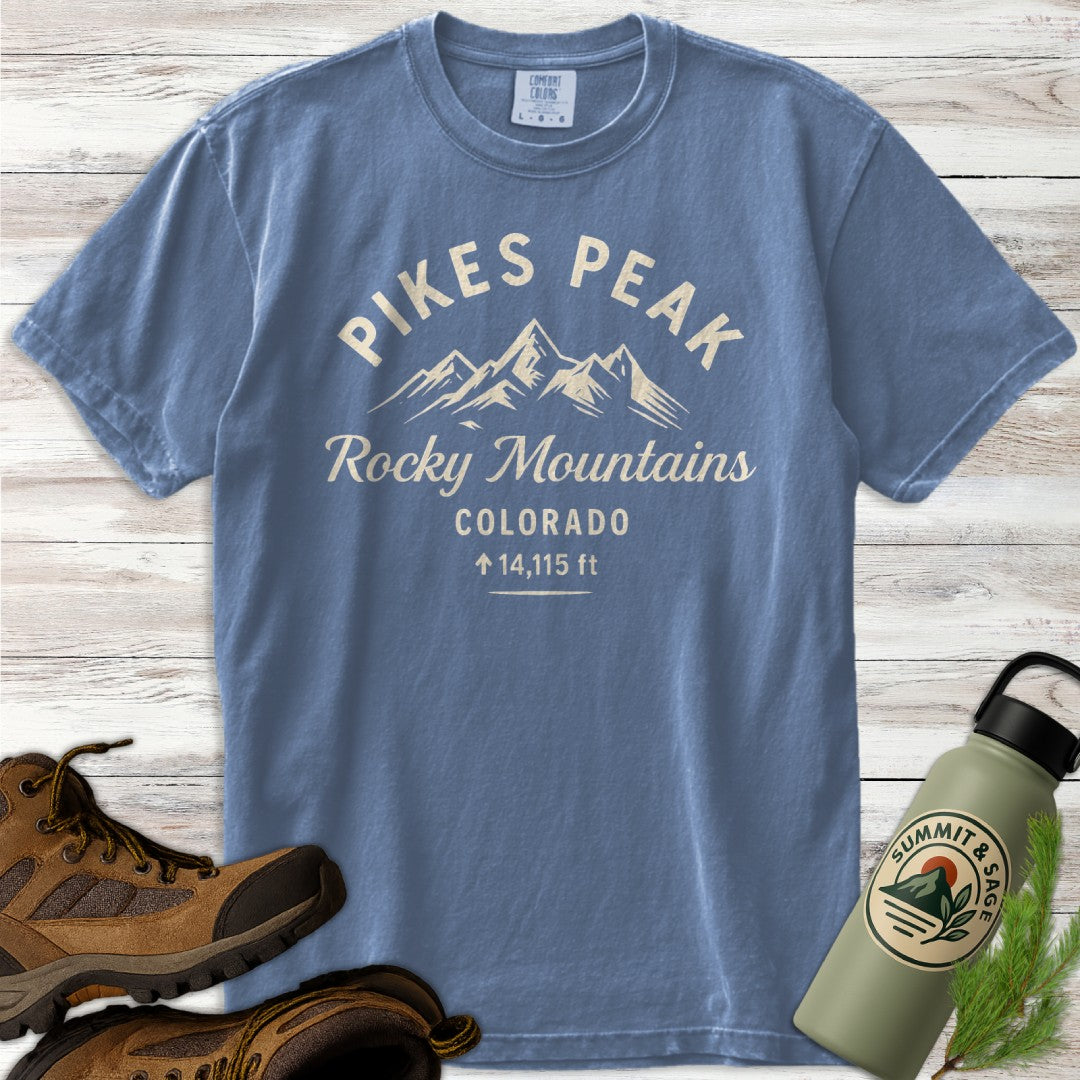 Pikes Peak Rocky Mountains T-Shirt