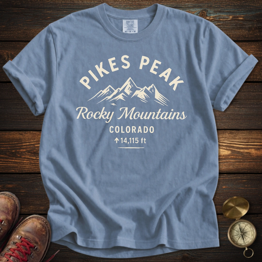 Pikes Peak Rocky Mountains T-Shirt