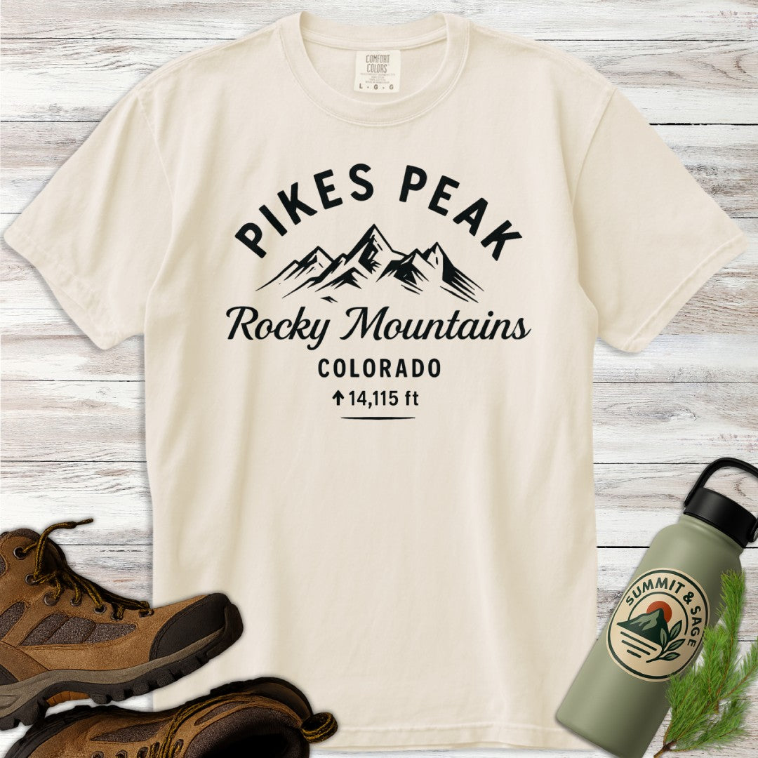 Pikes Peak Rocky Mountains T-Shirt