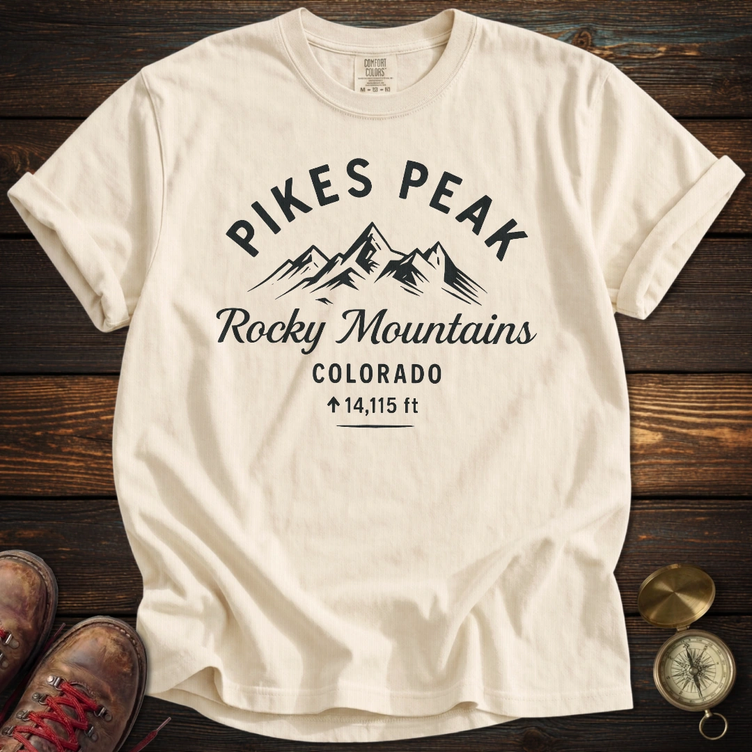 Pikes Peak Rocky Mountains T-Shirt