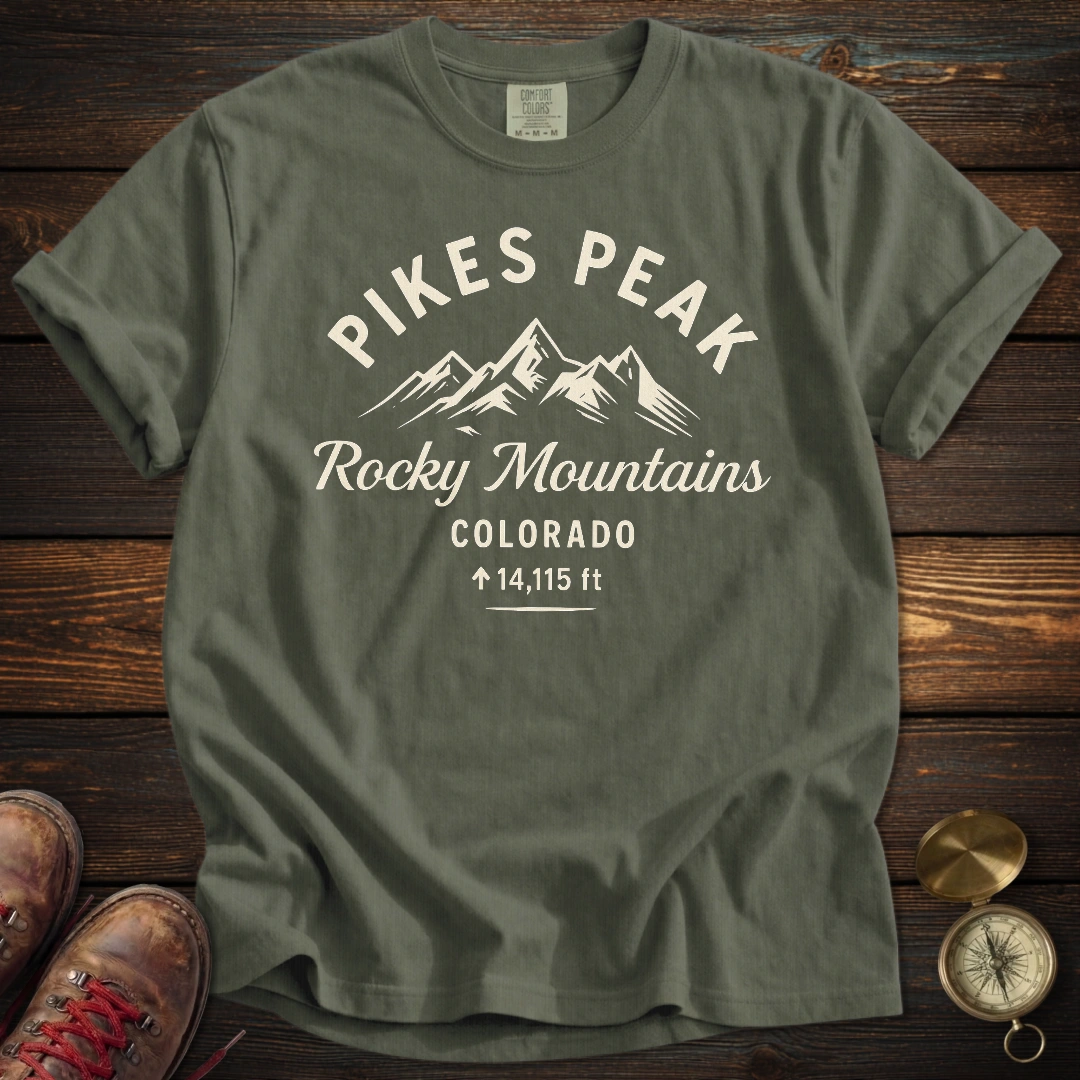 Pikes Peak Rocky Mountains T-Shirt