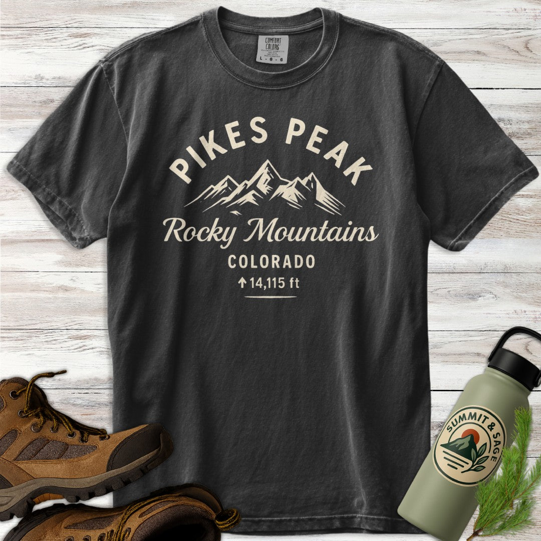 Pikes Peak Rocky Mountains T-Shirt