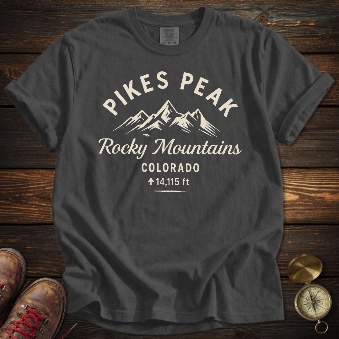 Pikes Peak Rocky Mountains T-Shirt