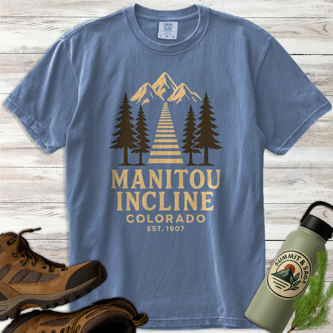 Manitou Incline Est 1907 T-Shirt