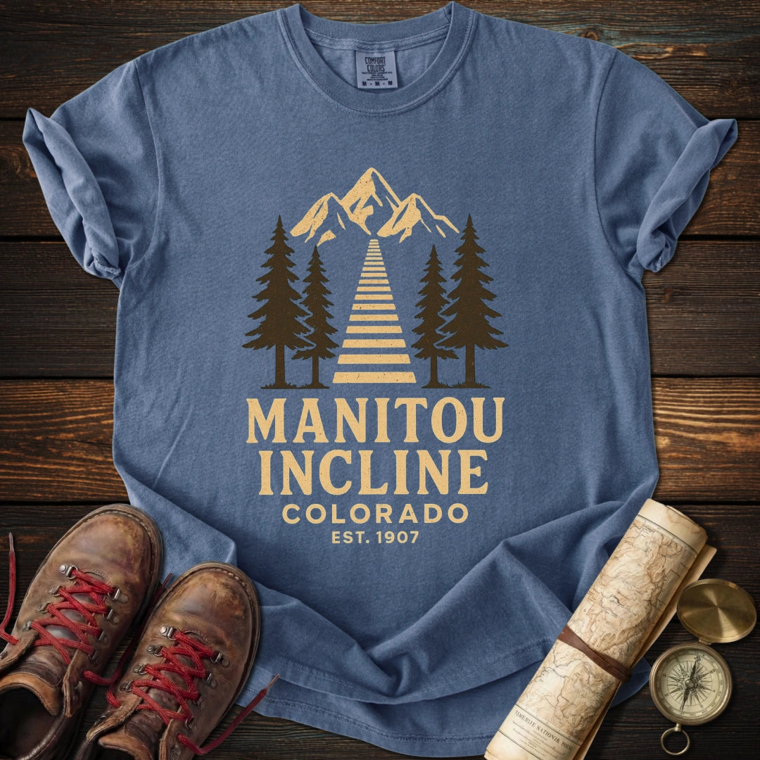 Manitou Incline Est 1907 T-Shirt