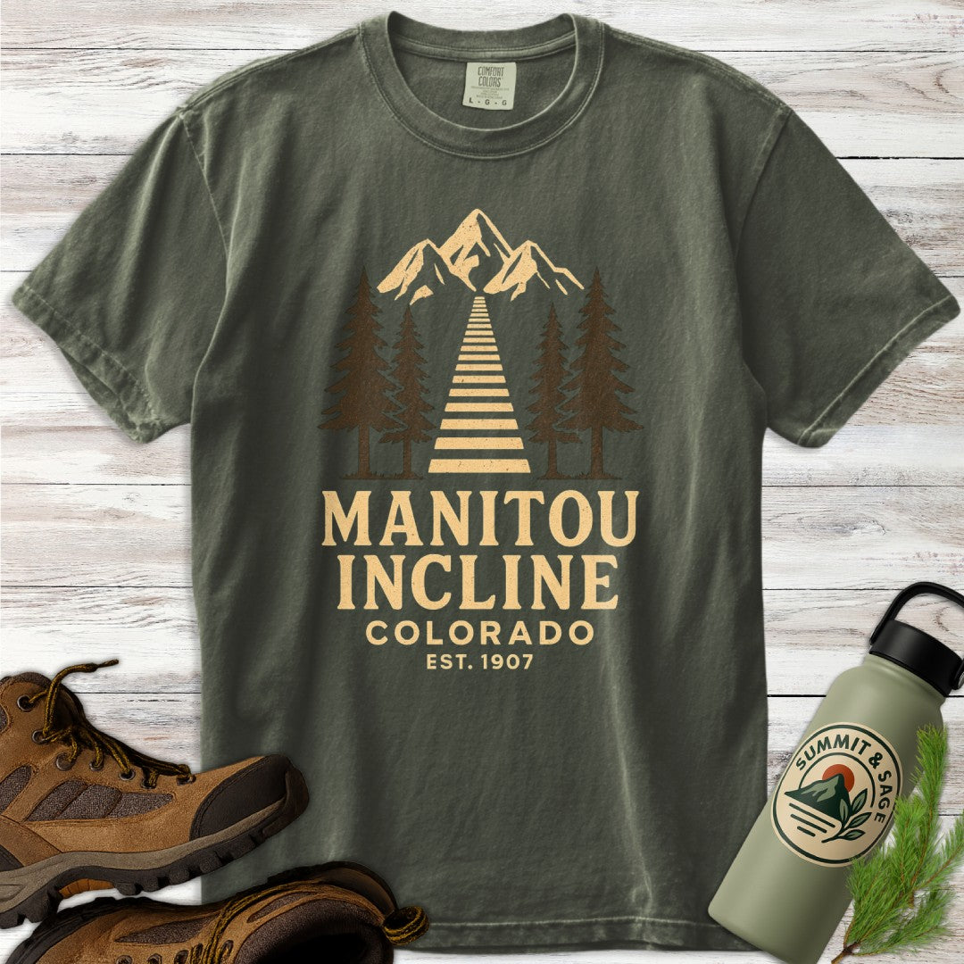 Manitou Incline Est 1907 T-Shirt