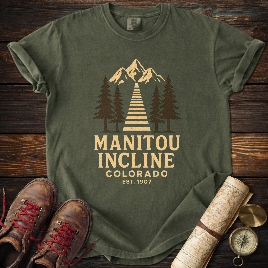 Manitou Incline Est 1907 T-Shirt