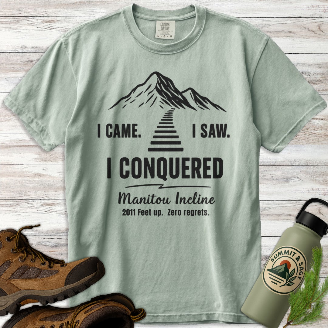 I Conquered Manitou Incline T-Shirt