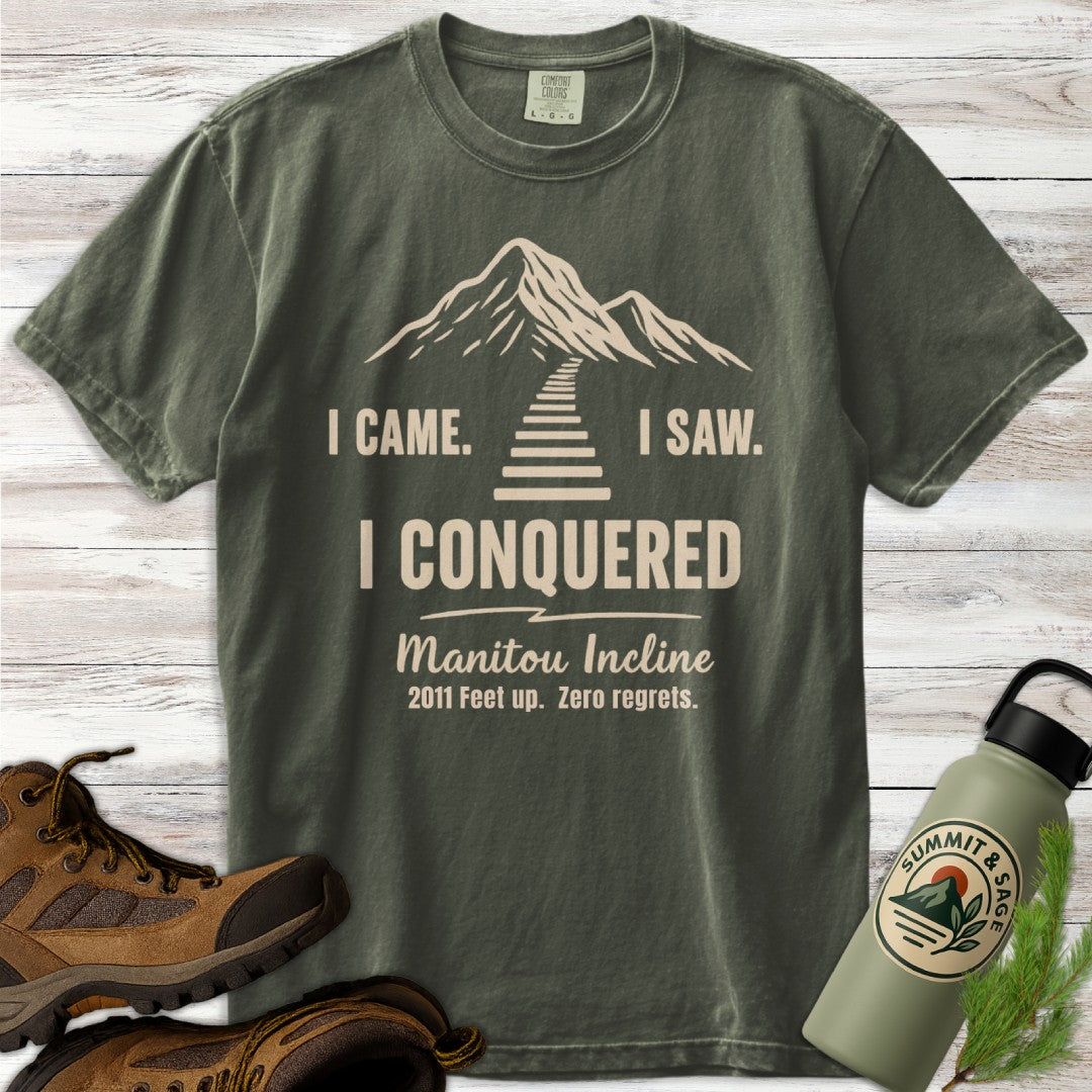 I Conquered Manitou Incline T-Shirt