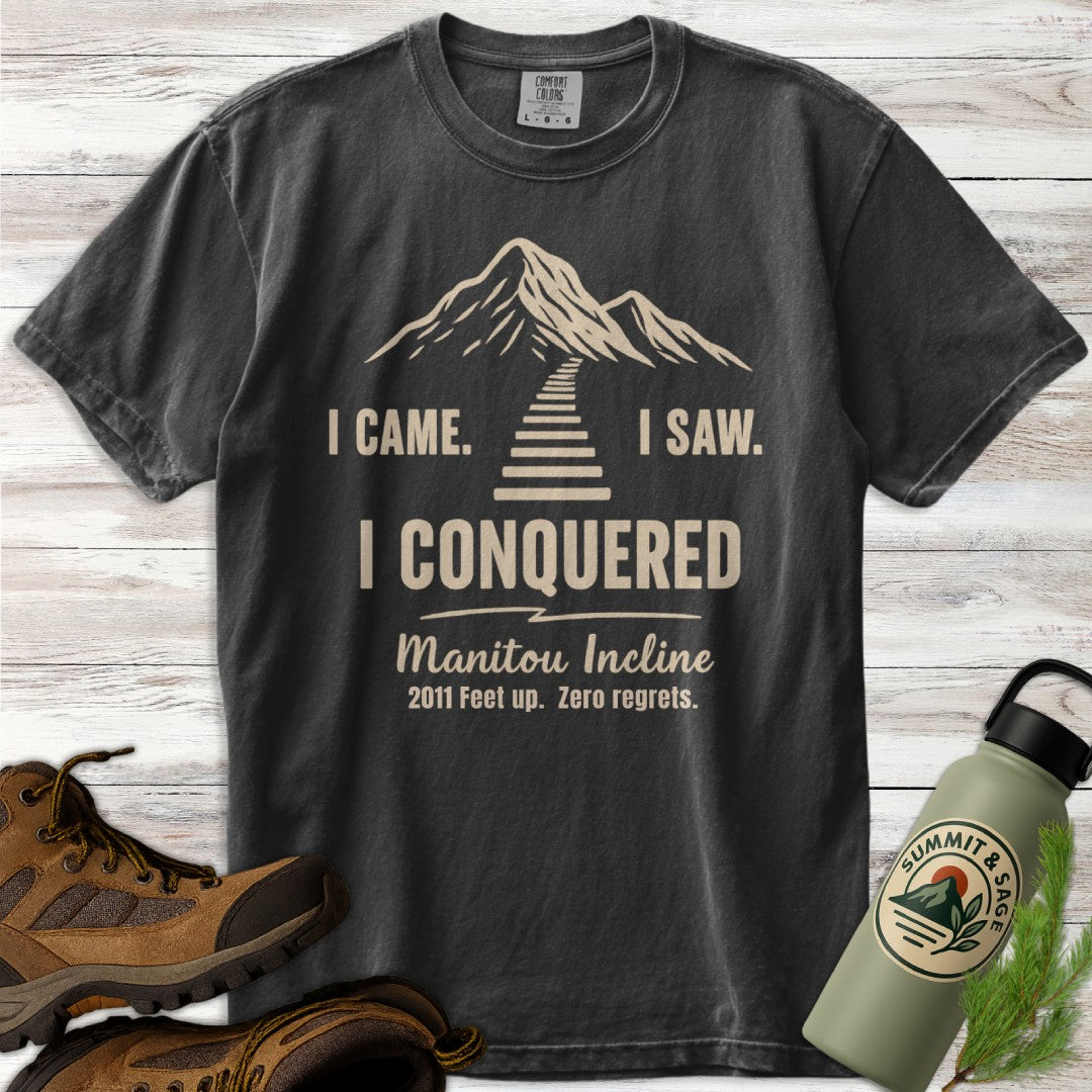 I Conquered Manitou Incline T-Shirt