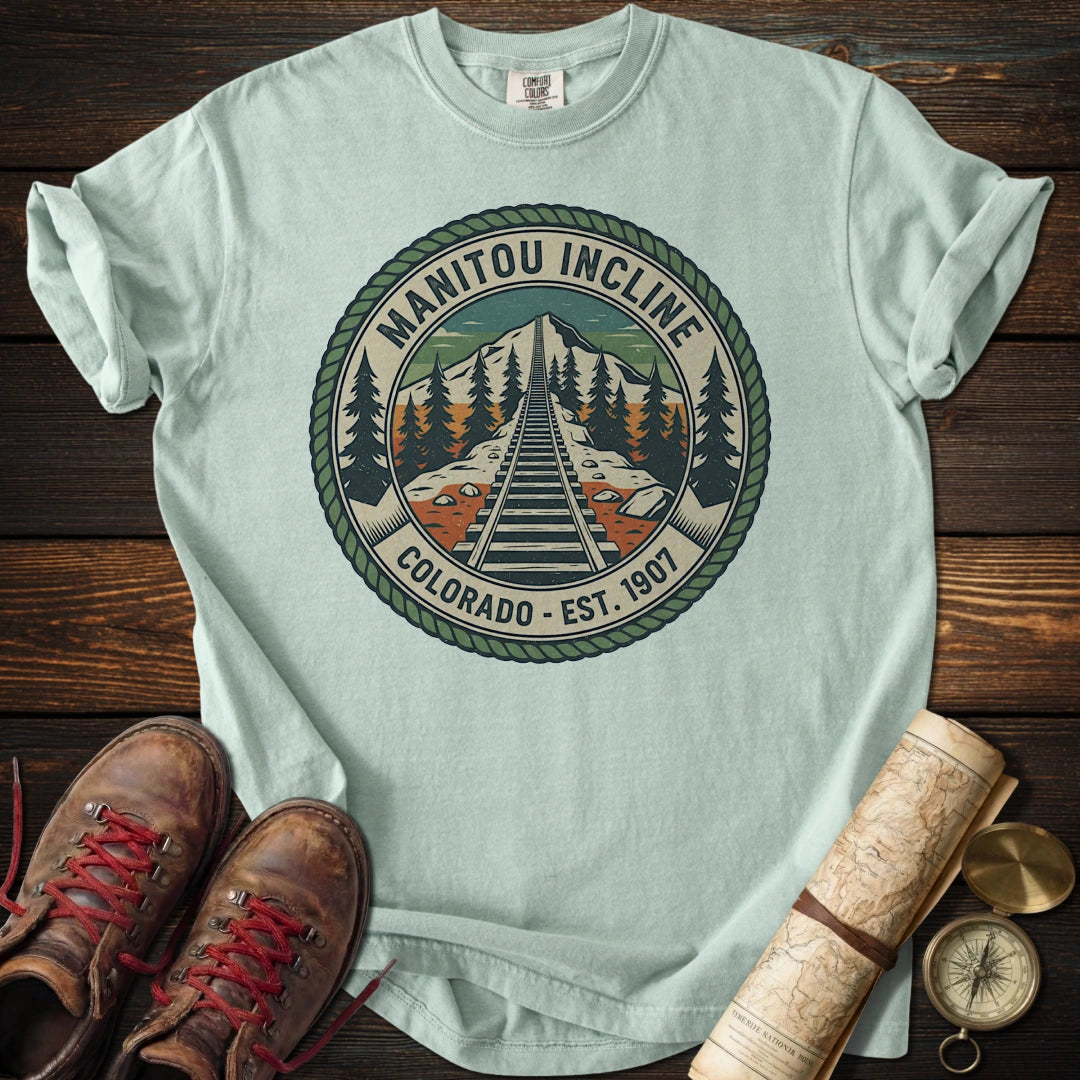 Manitou Incline Badge T-Shirt