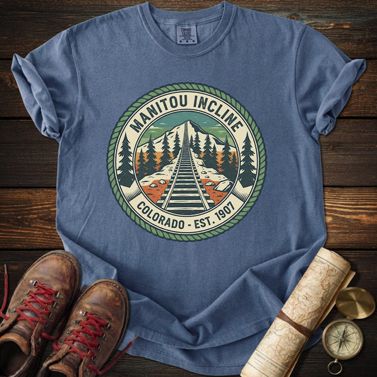 Manitou Incline Badge T-Shirt