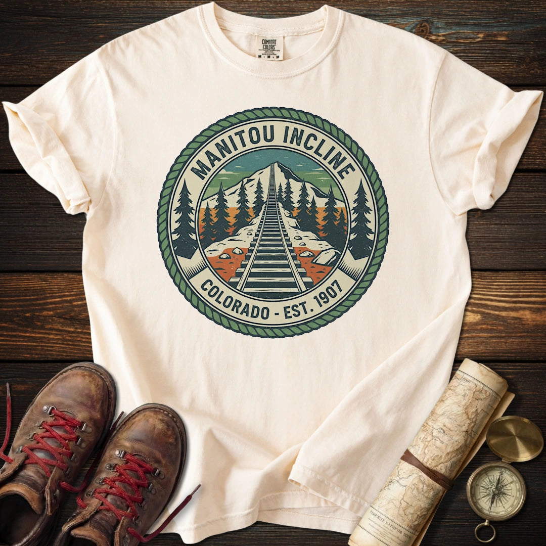 Manitou Incline Badge T-Shirt