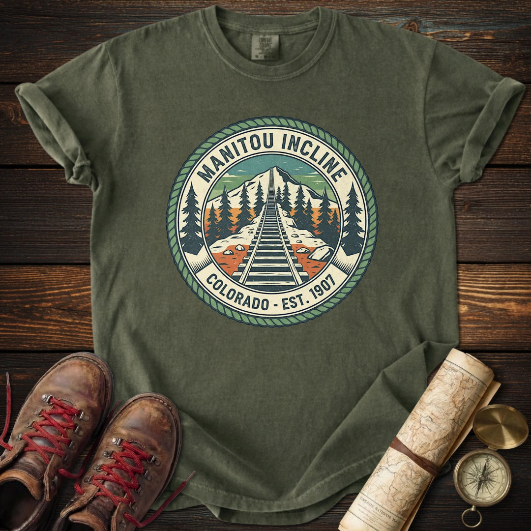 Manitou Incline Badge T-Shirt