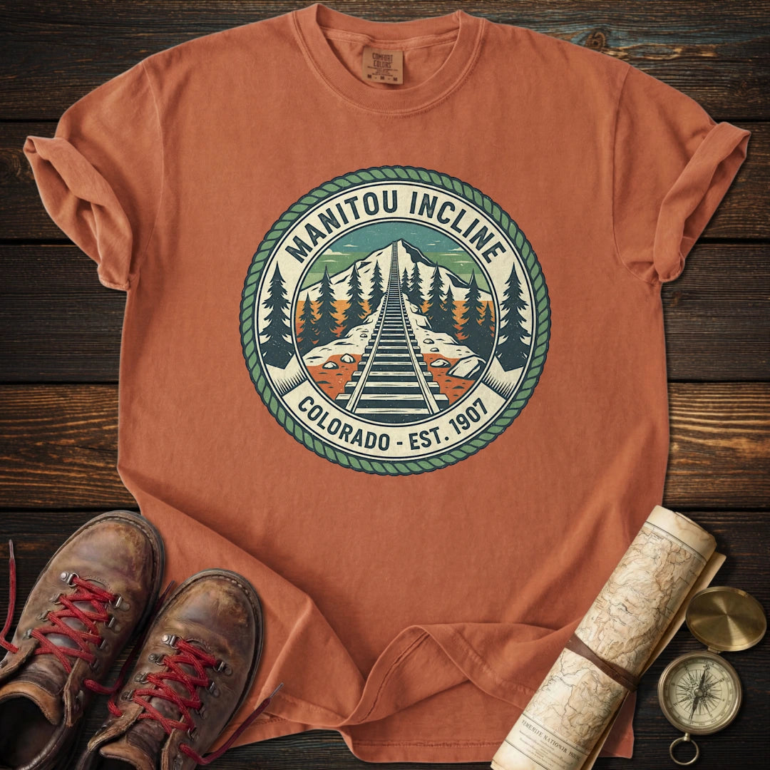Manitou Incline Badge T-Shirt