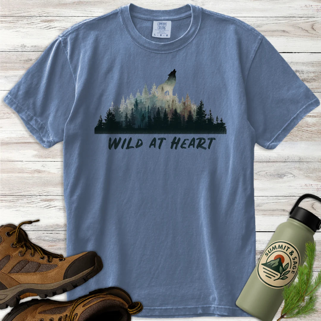Wild at Heart Wolf T-Shirt