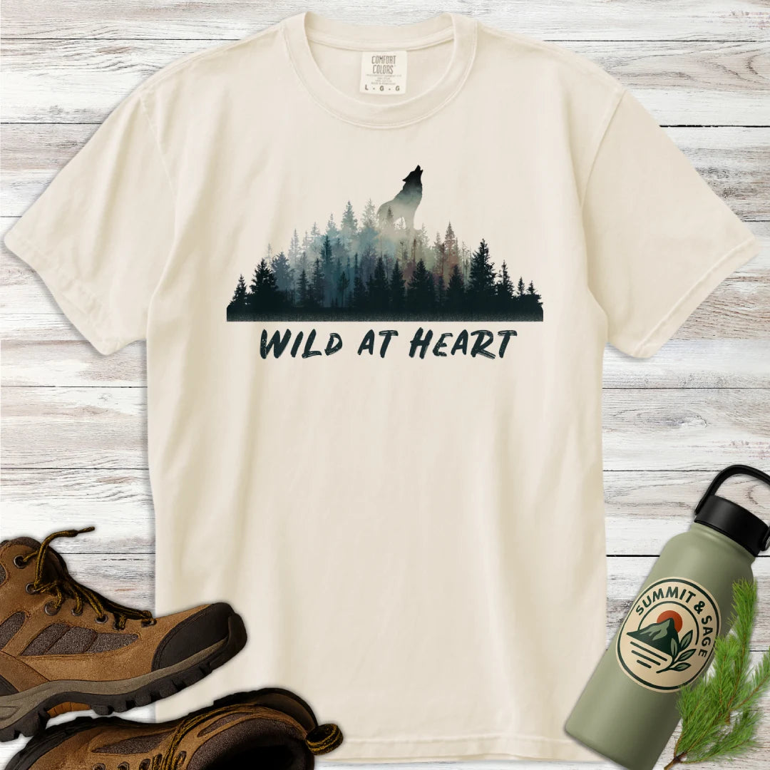 Wild at Heart Wolf T-Shirt