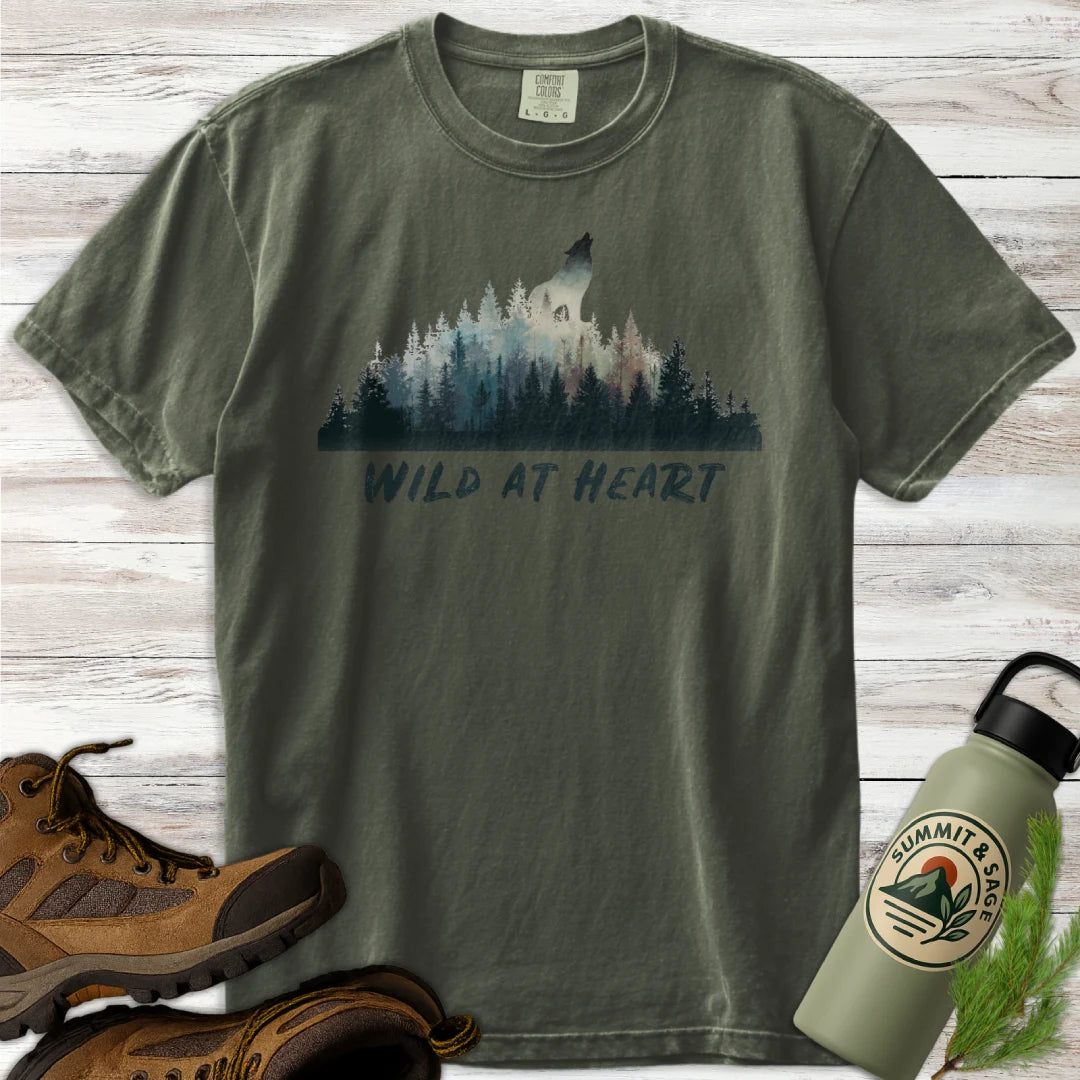 Wild at Heart Wolf T-Shirt