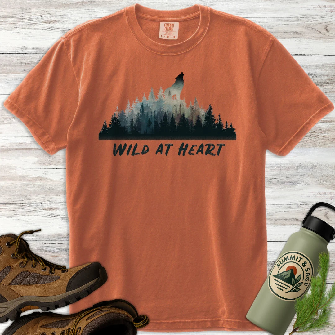 Wild at Heart Wolf T-Shirt