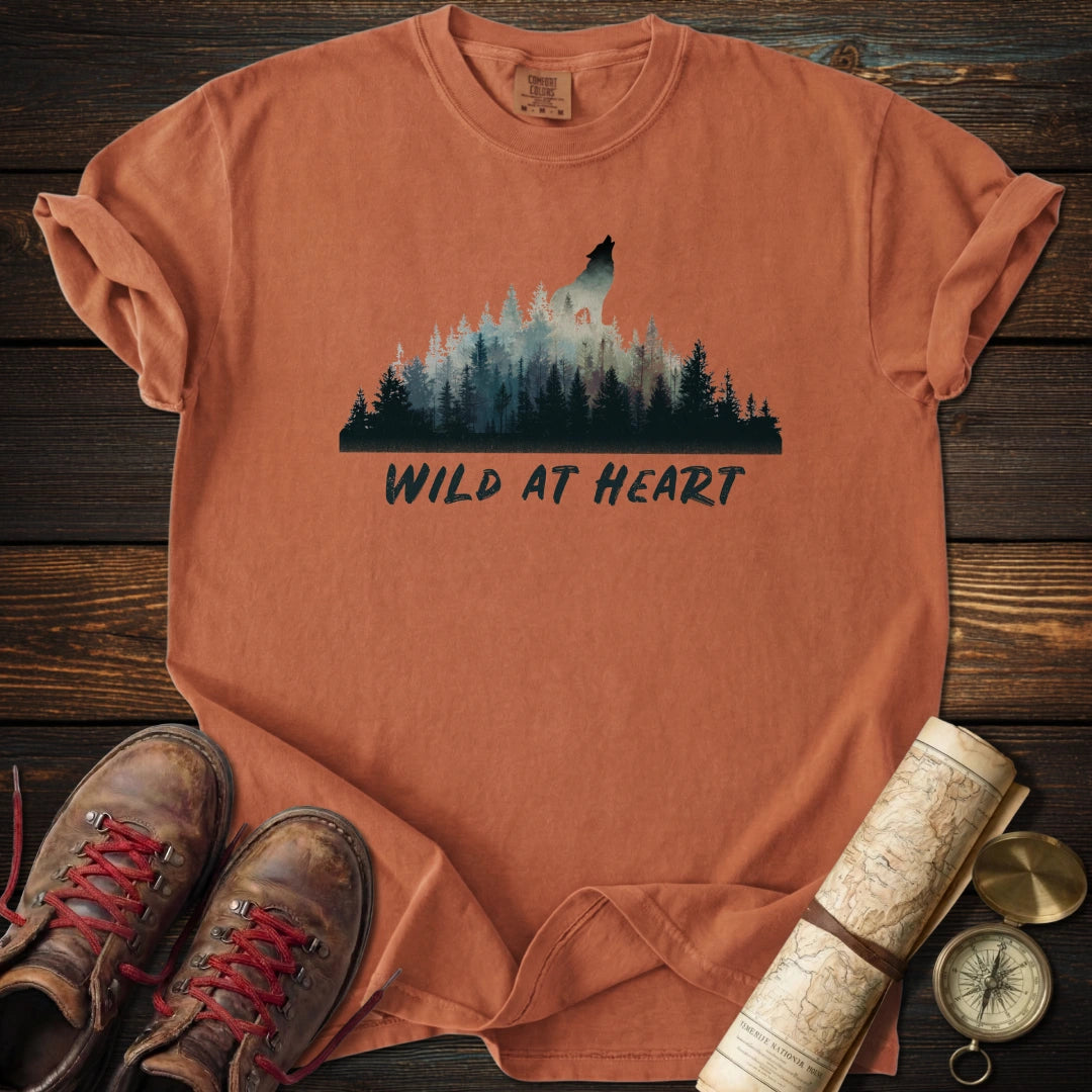 Wild at Heart Wolf T-Shirt
