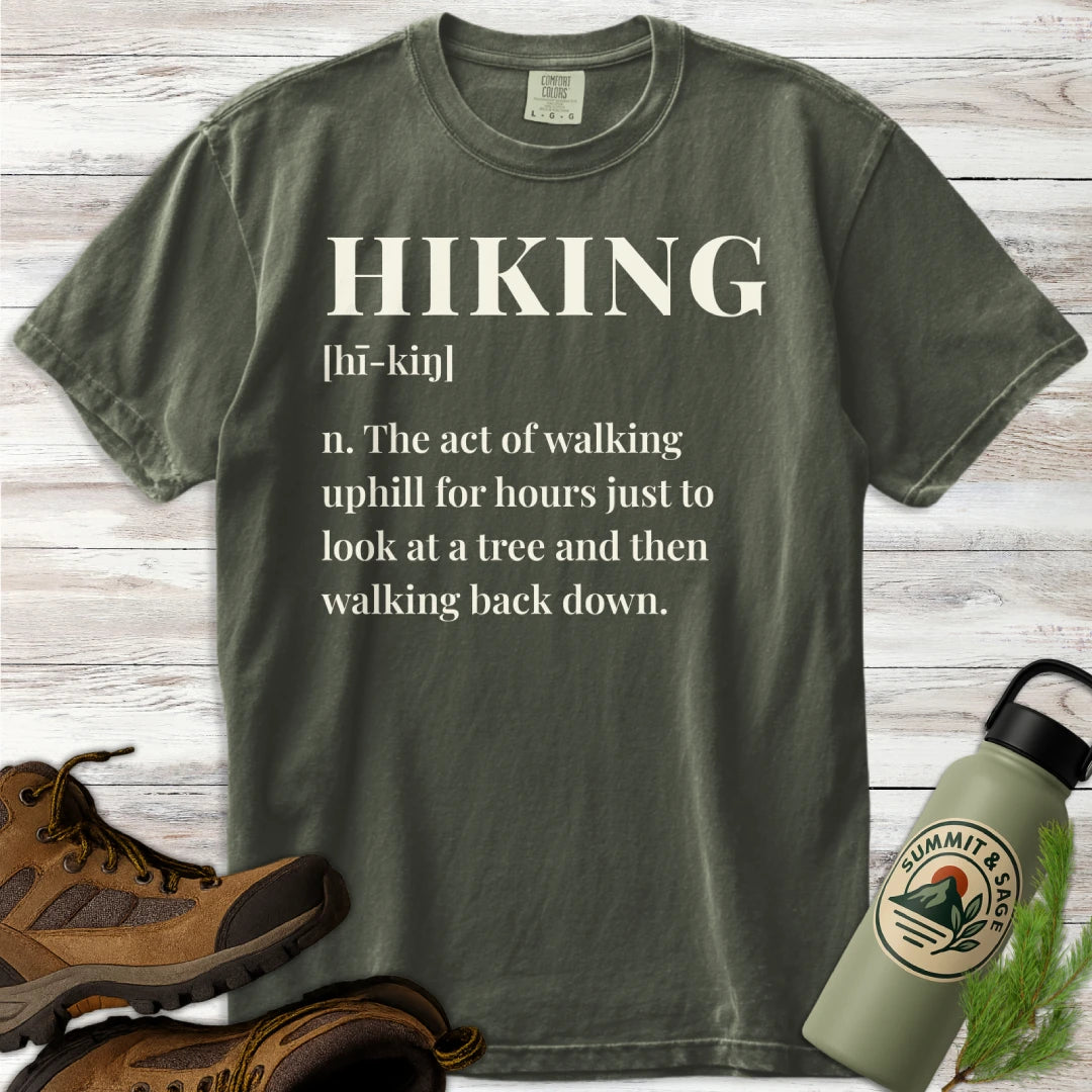 Funny Hiking Definition T-Shirt