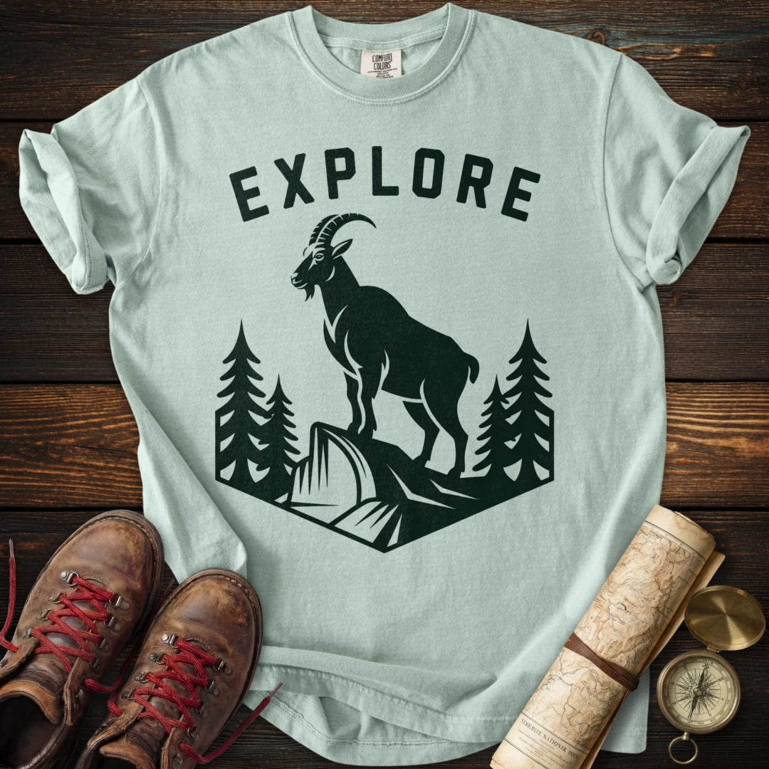 Explore Mountain Goat T-Shirt