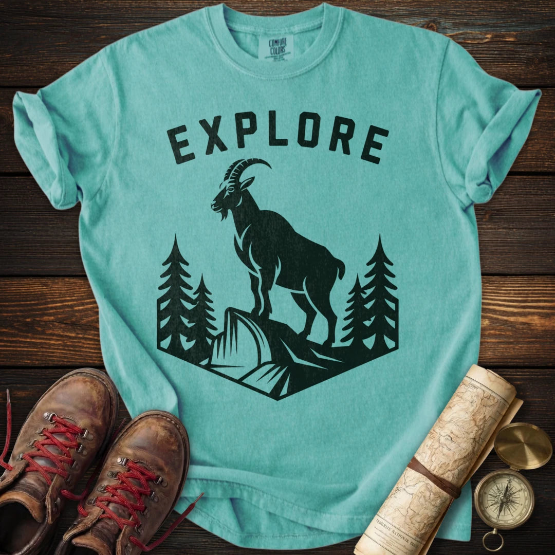 Explore Mountain Goat T-Shirt