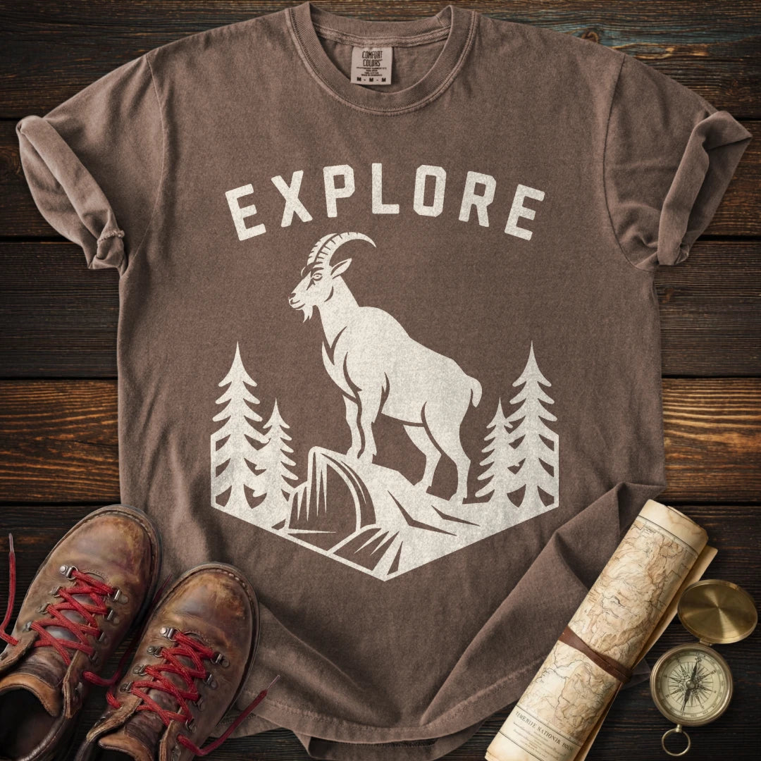 Explore Mountain Goat T-Shirt