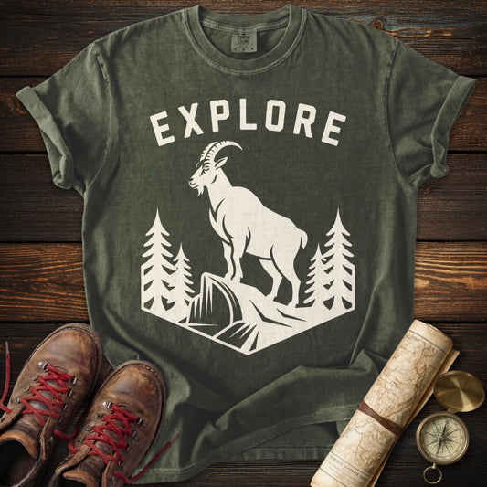 Explore Mountain Goat T-Shirt