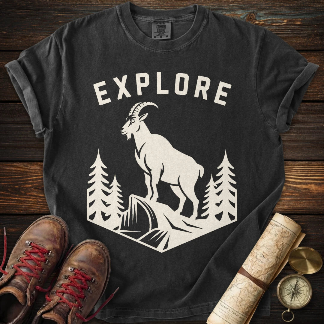 Explore Mountain Goat T-Shirt
