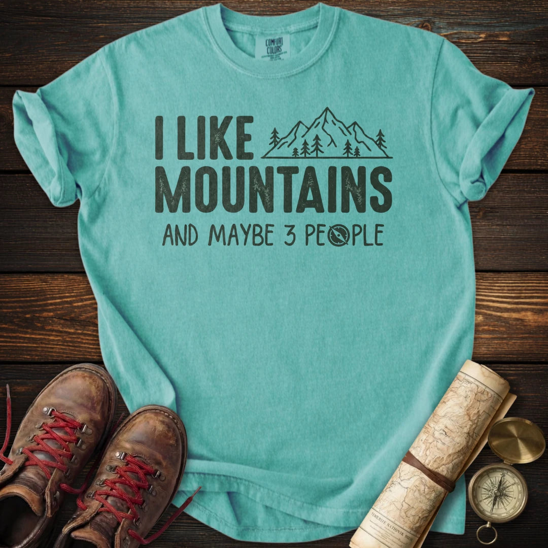 Like Mountains 3 People T-Shirt