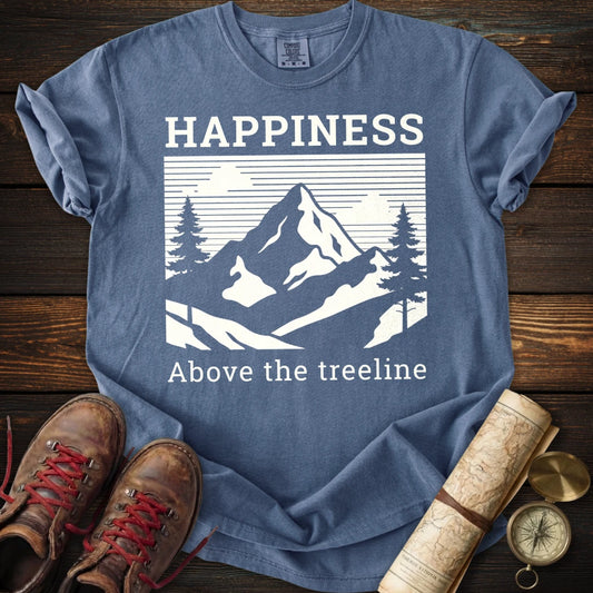 Happiness Above Treeline T-Shirt