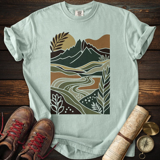 Modern Outdoor Landscape T-Shirt