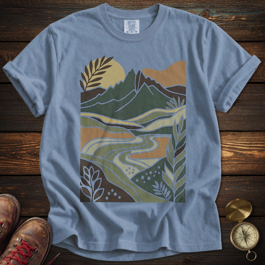 Modern Outdoor Landscape T-Shirt