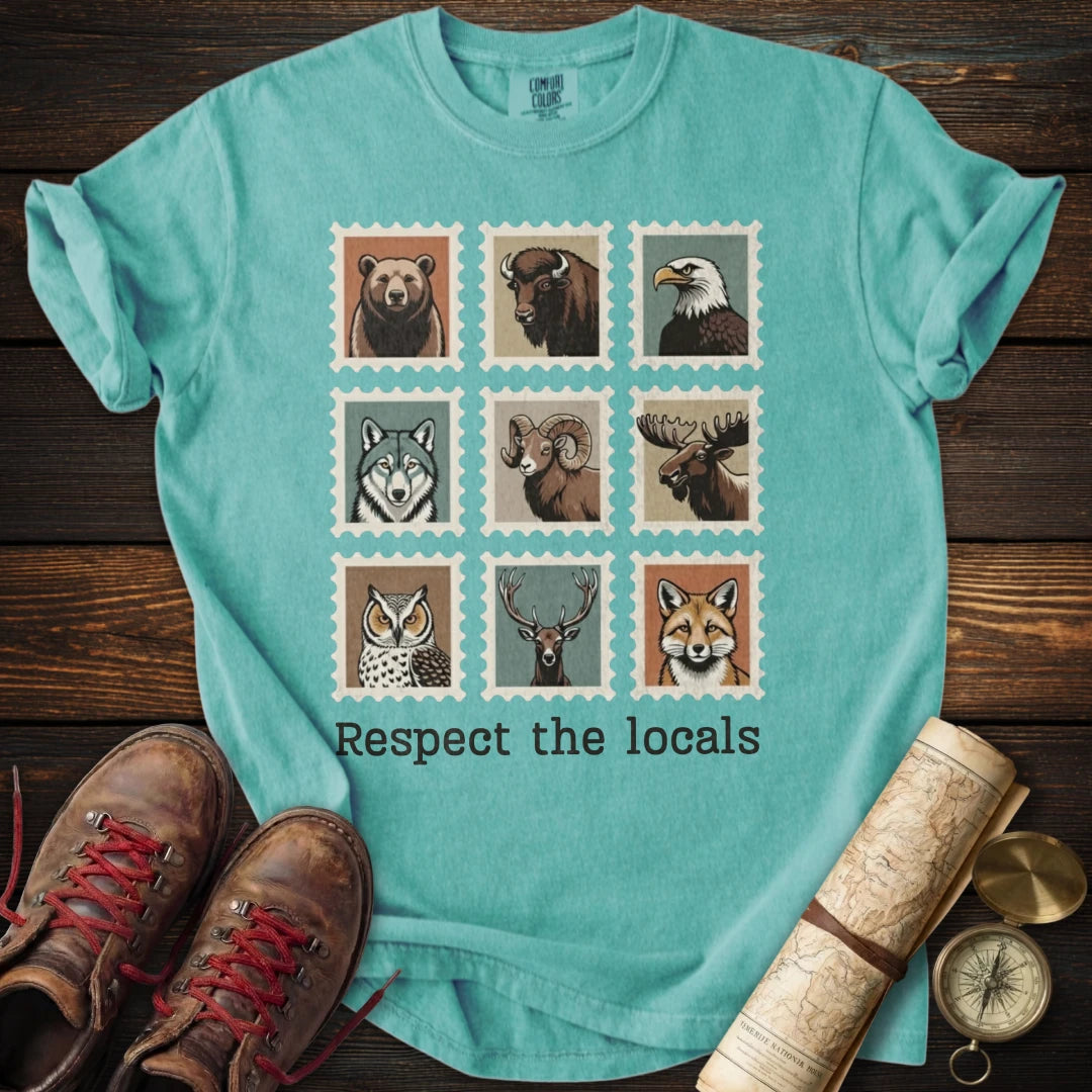 Respect the Locals Stamp T-Shirt